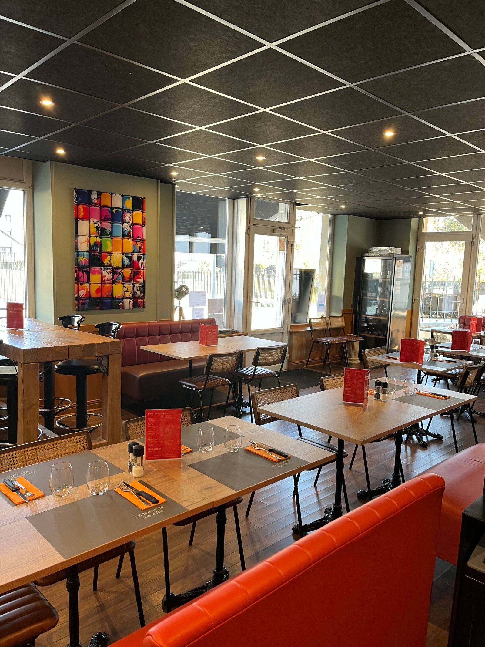 brasserie pinseria nancy salle intérieure